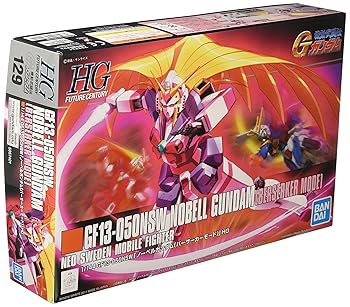 【中古】【未使用】HGFC 機動武闘伝Gガンダム GF13-050NSW ノーベルガンダム バーサーカーモード 1/144スケール 色分け済みプラモデル