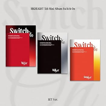 【中古】【未使用】HIGHLIGHT 5th Mini Album [Switch On]（韓国盤）