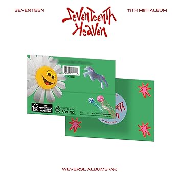 【中古】【未使用】SEVENTEEN 11th Mini Album 'SEVENTEENTH HEAVEN' Weverse Albums ver.(韓国盤）【メーカー名】【メーカー型番】【ブランド名】YG PLUS アジアンポップ, Music Album CDs, ミュージックCD・レコード SEVENTEEN: Artist【商品説明】SEVENTEEN 11th Mini Album 'SEVENTEENTH HEAVEN' Weverse Albums ver.(韓国盤）当店では初期不良に限り、商品到着から7日間は返品を 受付けております。お問い合わせ・メールにて不具合詳細をご連絡ください。他モールとの併売品の為、完売の際はキャンセルご連絡させて頂きます。中古品の商品タイトルに「限定」「初回」「保証」「DLコード」などの表記がありましても、特典・付属品・帯・保証等は付いておりません。電子辞書、コンパクトオーディオプレーヤー等のイヤホンは写真にありましても衛生上、基本お付けしておりません。※未使用品は除く品名に【import】【輸入】【北米】【海外】等の国内商品でないと把握できる表記商品について国内のDVDプレイヤー、ゲーム機で稼働しない場合がございます。予めご了承の上、購入ください。掲載と付属品が異なる場合は確認のご連絡をさせて頂きます。ご注文からお届けまで1、ご注文⇒ご注文は24時間受け付けております。2、注文確認⇒ご注文後、当店から注文確認メールを送信します。3、お届けまで3〜10営業日程度とお考えください。4、入金確認⇒前払い決済をご選択の場合、ご入金確認後、配送手配を致します。5、出荷⇒配送準備が整い次第、出荷致します。配送業者、追跡番号等の詳細をメール送信致します。6、到着⇒出荷後、1〜3日後に商品が到着します。　※離島、北海道、九州、沖縄は遅れる場合がございます。予めご了承下さい。お電話でのお問合せは少人数で運営の為受け付けておりませんので、お問い合わせ・メールにてお願い致します。営業時間　月〜金　11:00〜17:00★お客様都合によるご注文後のキャンセル・返品はお受けしておりませんのでご了承ください。0