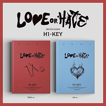 【中古】【未使用】H1-KEY 3rd Mini [LOVE or HATE]（韓国盤）
