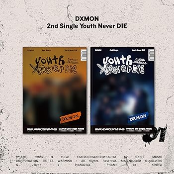 【中古】【未使用】DXMON 2nd Single [Youth Never Die]（韓国盤）