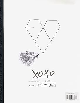 【中古】EXO 1集 - XOXO (Kiss Version) (韓国語版) (台湾プレオーダー版)