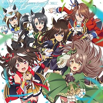 [중고] TV 애니메이션 [말 딸 프리티 더비 Season 3]ANIMATION DERBY Season 3 vol.1 [소시테민 나노]