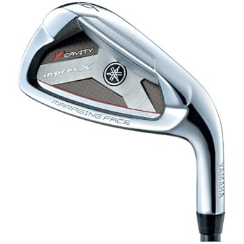 【中古】ヤマハ ゴルフ インプレスX Z CAVITY キャビティ アイアン 5本組 (6-PW) TBX-512i カーボンシャフト inpres X R