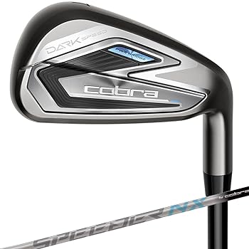 【中古】コブラ（Cobra） ダークスピード アイアンセット5本(7I〜9I、PW、SW)SPEEDER NX for Cobra （L/Lady's）