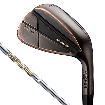 球杆（男用） - 【中古】本間ゴルフ（HONMA） TW-W カッパーメッキ ウェッジ(5808S、ロフト58度)Dynamic Gold HT（S200/Men's）