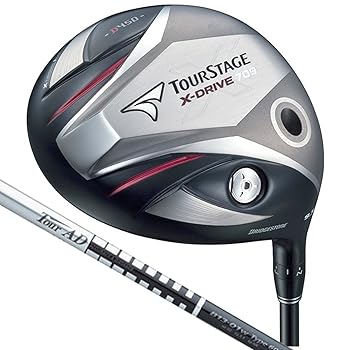 【中古】ブリヂストン(BRIDGESTONE) TOURSTAGE X-DRIVE 709 D430 ドライバー Tour AD B13-01w Type60 シャフト ロフト 9.5度 フレックス S