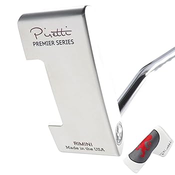 樂天商城 - 【中古】ピレッティ（Piretti） リミニ プレミアシリーズ パター(ロフト2.5度)スチール ステップレスシャフト （34．0/Men's）