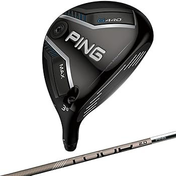 【中古】【未使用】ピン G440 MAX フェアウェイウッド PING TOUR 2.0 CHROME 65 右利き用 番手5番 FLEX-S