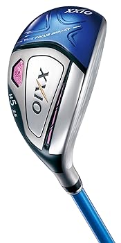【中古】DUNLOP(ダンロップ) ユーティリティ XXIO X ゼクシオ テン ハイブリッド MP1000L シャフト カーボン レディース 右 ブルー ロフト角:22度 番手:H