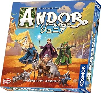 【中古】アークライト アンドールの伝説ジュニア 完全日本語版 (2-4人用 30-40分 8才以上向け) ボードゲーム