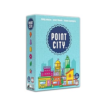 Toys - 【中古】AEG & Flatout Games | Point City - 家族全員のための都市構築カードゲーム | 習得しやすい | クイックプレイ | 対象年齢10歳以上 | 1~4人用