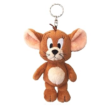 [중고] [NICI] 열쇠 고리 BB 톰과 제리 제리 12cm 빈 가방 봉제 키 체인