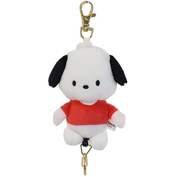 Other - 【中古】ぬいぐるみリール付きキーホルダー ポチャッコ MM46008