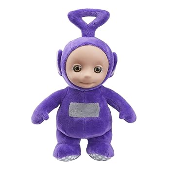 【中古】【未使用】Teletubbies 26cm Talking Tinky Winky Soft Plush Toy