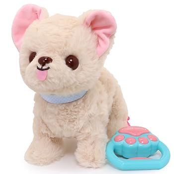 【中古】マザーガーデン とことこ おさんぽ チワワちゃん 〔 動くぬいぐるみ 犬 電子ペット 〕506-21879