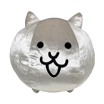 [중고] 냥코 대전쟁 BIG 봉제인형 공식 상품 특대 (메탈 고양이)