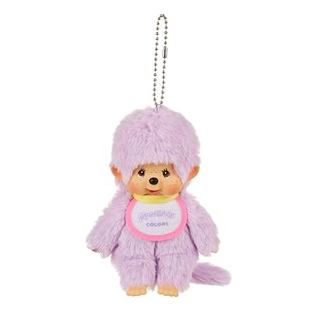 【中古】【未使用】セキグチ(Sekiguchi) モンチッチCOLORS キーチェーン パープル 203185