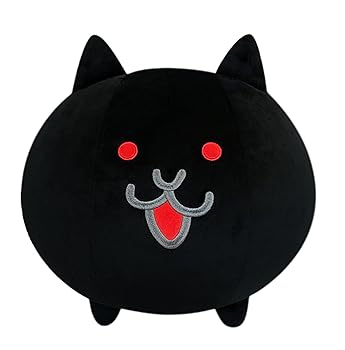 [중고] [미사용] 냥코 대전쟁 BIG 봉제인형 (살의 고양이) 약 H28cm