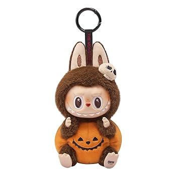 【中古】POP MART ハッピー ハロウィン パーティー シリーズ おすわりパンプキン ぬいぐるみペンダント Happy Halloween Party Series-Sitting Pumpkin V