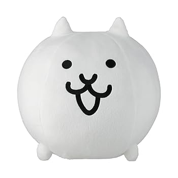 [중고] 냥코 대상점 오리지널 봉제인형 고양이 냥코 대전쟁(L)