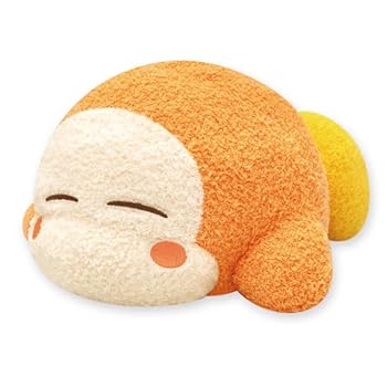 【中古】星のカービィ ワドルディ ふわふわもっと BIG すやすや ぬいぐるみ カービィ 公式 グッズ 大きい サイズ 約40cm おもちゃのダイヤモンド付き