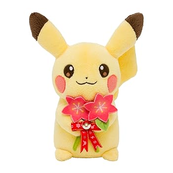 [중고] 포켓몬 센터 오리지널 봉제인형 For You! 피카츄와 그라시데아의 하나