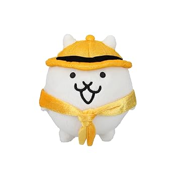 [중고][미사용] 냥코 대상점 오리지널 봉제인형 S 냥코 대원(카리스마) 냥코 대전쟁