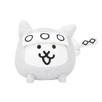 [중고][미사용] 냥코 대상점 오리지널 봉제인형 S 고양이 닌자 냥코 대전쟁