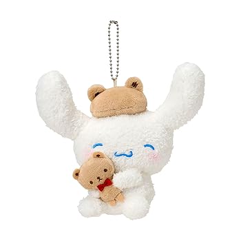 Other - 【中古】サンリオ(SANRIO) マスコットホルダー（くまさんといっしょ） シナモロール ブラウン 対象年齢6才以上 012556