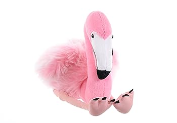 【中古】ワイルドリパブリック フラミンゴ ぬいぐるみ リアル やわらかい素材 鳥類カドルキンズ W15×D35×H24cm 10927