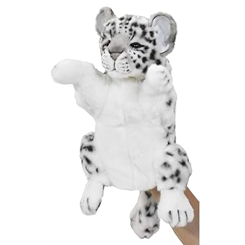 【中古】【未使用】BH7502 HANSA ハンドパペット ユキヒョウ 32