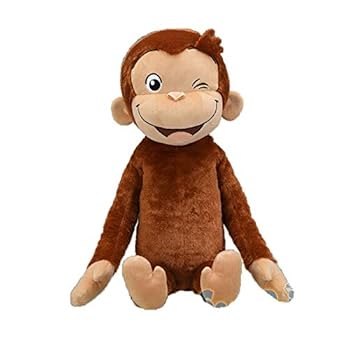 Other - 【中古】【未使用】おさるのジョージ ぬいぐるみ ギガジャンボ ウィンク 全長約50cm