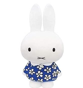 Cooking, Crafts Toys - 【中古】ミッフィー 特大サイズぬいぐるみ おたんじょうび miffy 花柄 ぬいぐるみ 約45cm