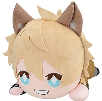 【中古】【未使用】ツイステッドワンダーランド ラギー・ブッチ メガジャンボ寝そべりぬいぐるみ ツイステ サバナクロー(3.0)