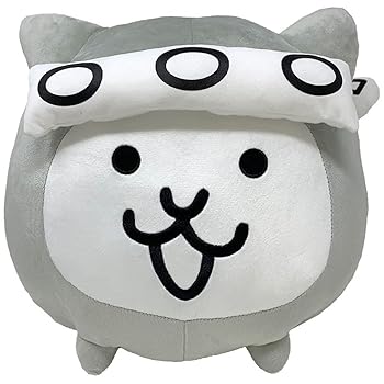 [중고] [미사용] 냥코 대전쟁 BIG 봉제인형 (고양이 닌자)