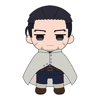 [중고] [미사용] 아루자논 제품 골든 카무이 봉제 인형 오가타 모모노스케 약 100mm × 170mm 소프트 보아 제