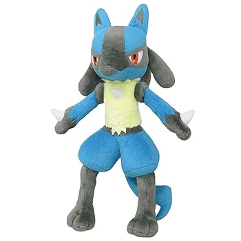 【中古】ポケモン ぬいぐるみ S ポケットモンスター オールスターコレクション 誕生日 クリスマス プレゼント pz-sanei001 (ルカリオ)