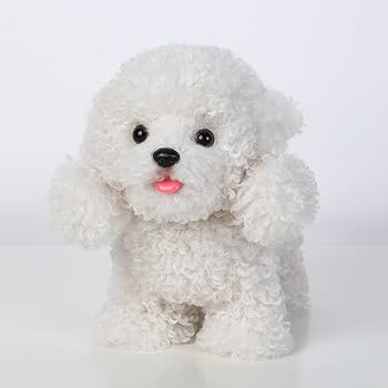 Cooking, Crafts Toys - 【中古】電子ウォーキングプードルのぬいぐるみのおもちゃ、リアルなインタラクティブな子犬、ペットの犬、散歩、吠える、尾を振って話す、3歳以上の男の