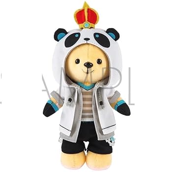 【中古】White Tails (ワイテルズ) くまめいとセット (ぬいぐるみマスコットと衣装のセット) Nakamu