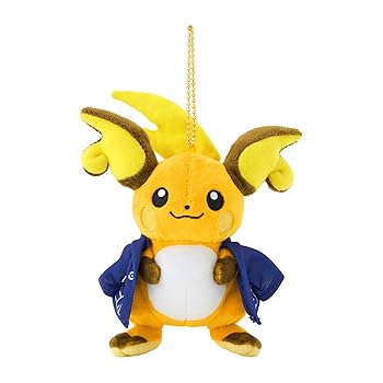 【中古】ポケモンセンターオリジナル マスコットぬいぐるみ ぽけもんせんと〜 ライチュウ