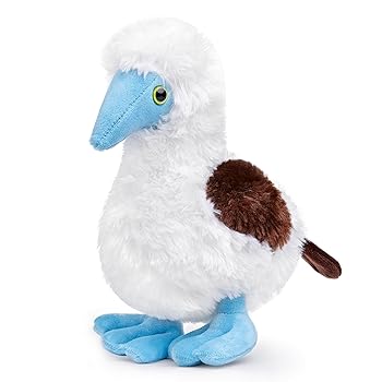 【中古】【未使用】lilizzhoumax アオアシカツオドリのぬいぐるみ、本物そっくりの鳥のぬいぐるみ、とても柔らかくて繊細なかわいい鳥のぬいぐるみ、女の子のおもち