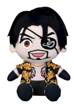 【中古】【未使用】真島'吾朗 ぬいぐるみ 龍が'如く8 外伝 Pirates in Hawaii Mぬいぐるみ 約16×14×22cm 単品:B