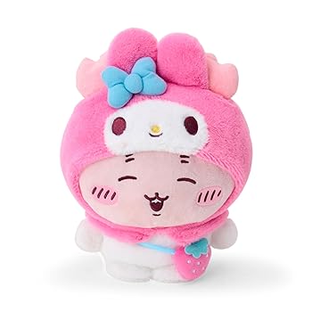 【中古】サンリオ(SANRIO) ちいかわ ぬいぐるみ（古本屋） マイメロディ ポリエステル 対象年齢3才以上 826553