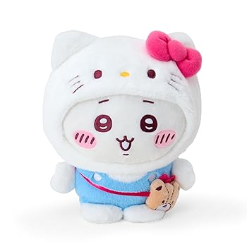 【中古】【未使用】サンリオ(SANRIO) ちいかわ ぬいぐるみ（ちいかわ） ハローキティ ポリエステル 対象年齢3才以上 826375(3.0)