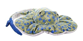 【中古】【未使用】ワイルドリパブリック 水族館シリーズ ルリホシエイ ぬいぐるみ W30×D75×H9cm やわらかい素材 22468