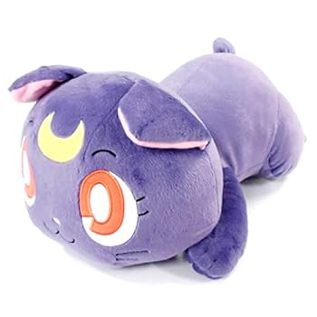 【中古】【未使用】美少女戦士セーラームーン めちゃでかぬいぐるみ ルナ 寝そべりver(3.0)