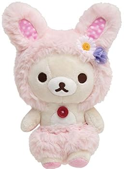 【中古】【未使用】リラックマ 「お花畑の小さな子うさぎ」 あつめてぬいぐるみ コリラックマ