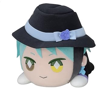 【中古】ツイステッドワンダーランド　ツイステ　メガジャンボ　寝そべり　ぬいぐるみ　MEJ ジェイド　リーチ