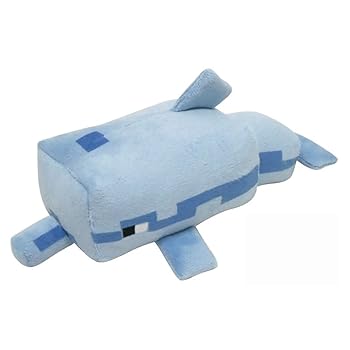 【中古】【未使用】ケイカンパニー Minecraft ぬいぐるみ(海) イルカ MCT-NG6-IR